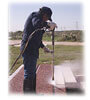 water sandblasting