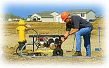 hydrostatic test pumps
