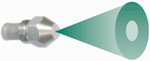 P Solid Green Fuel Nozzle